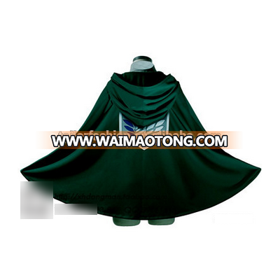 New Attack on Titan Shingeki No Kyojin Cloak Cape Cosplay Costumes