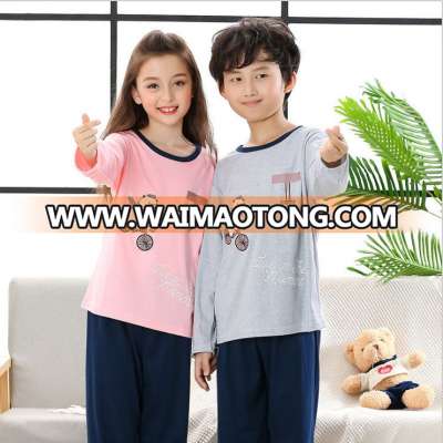 2018 trending products night wear pajamas kids pajamas cartoon girls pajamas sets with best price